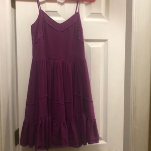 Juicy Couture purple paneled mini dress